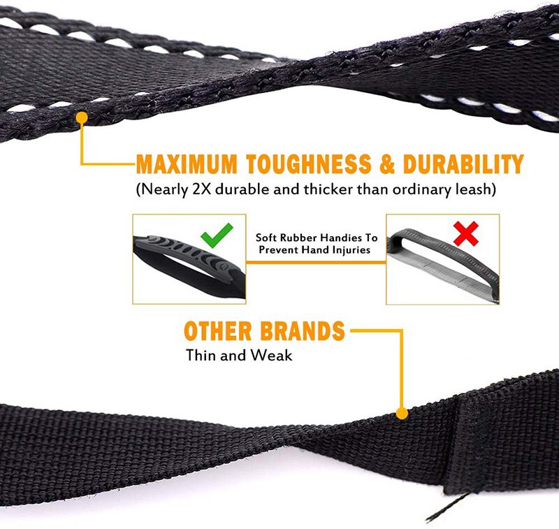 Reflective Bungee Dog Leash