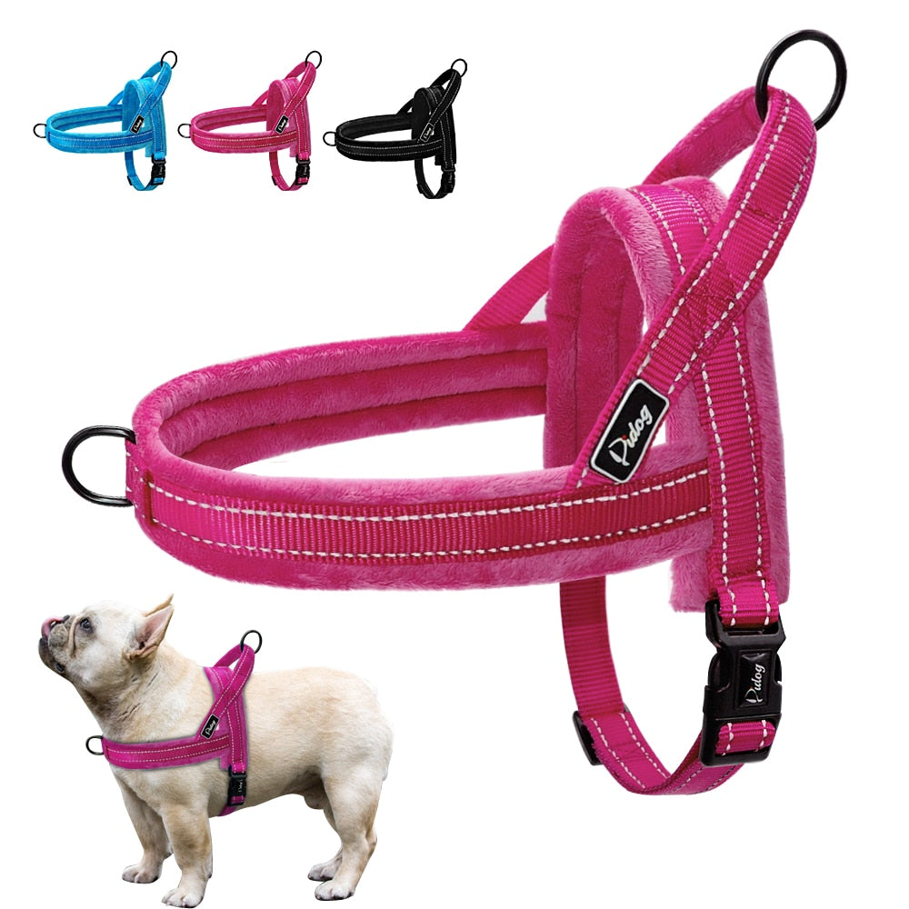 Nylon Reflective Soft Flannel Harness
