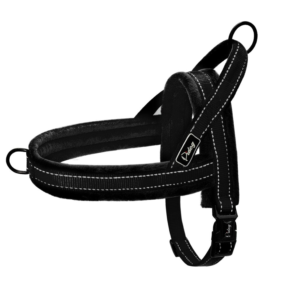 Nylon Reflective Soft Flannel Harness