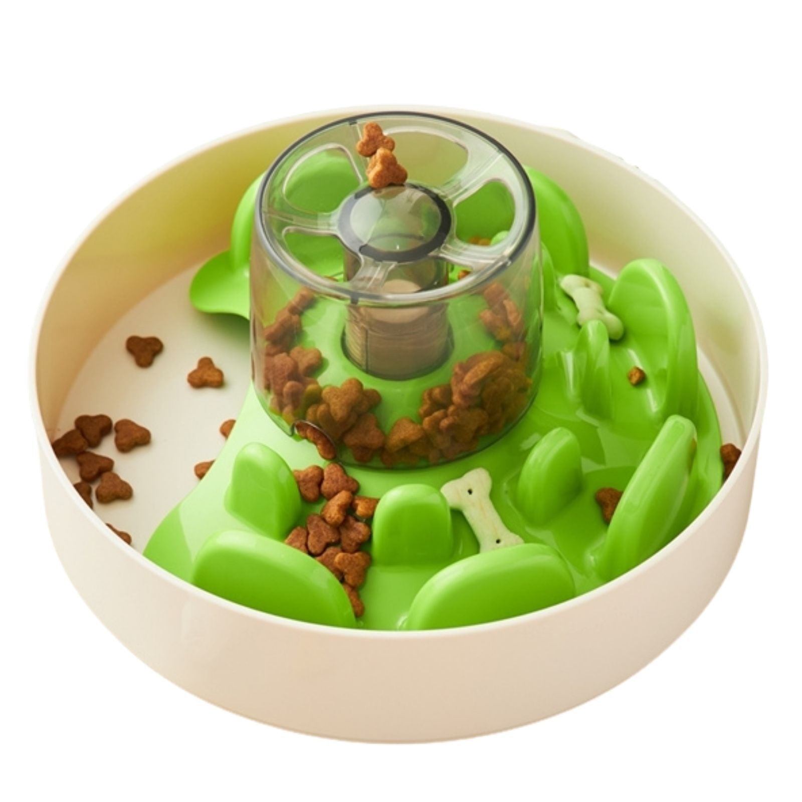 SPIN UFO Maze Interactive Dog Bowl and Slow Feeder – The General