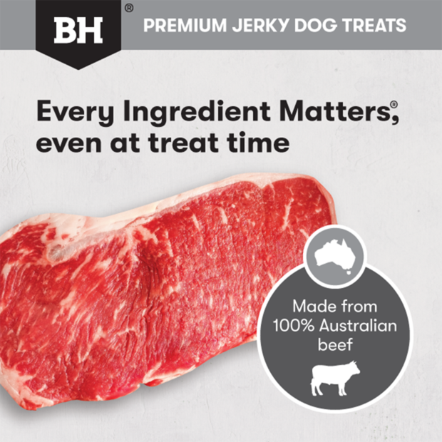 BLACK HAWK Beef Jerky Straps 100g