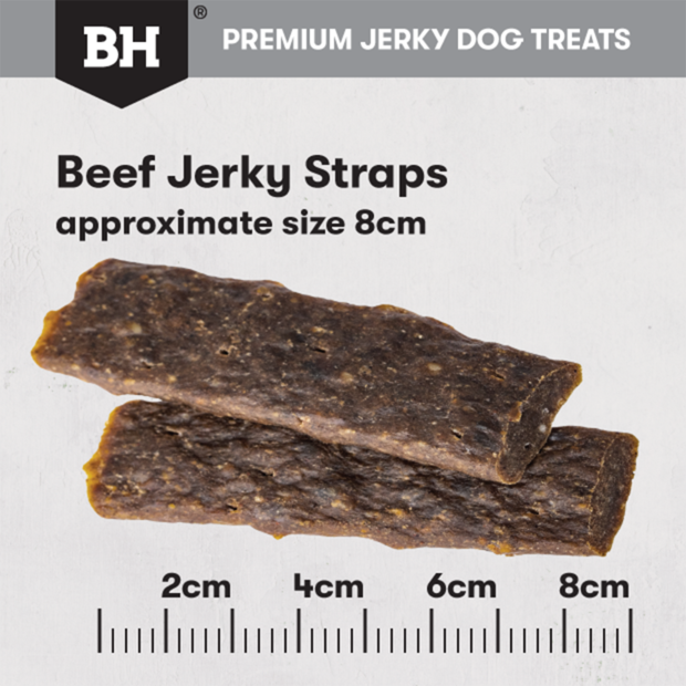 BLACK HAWK Beef Jerky Straps 100g