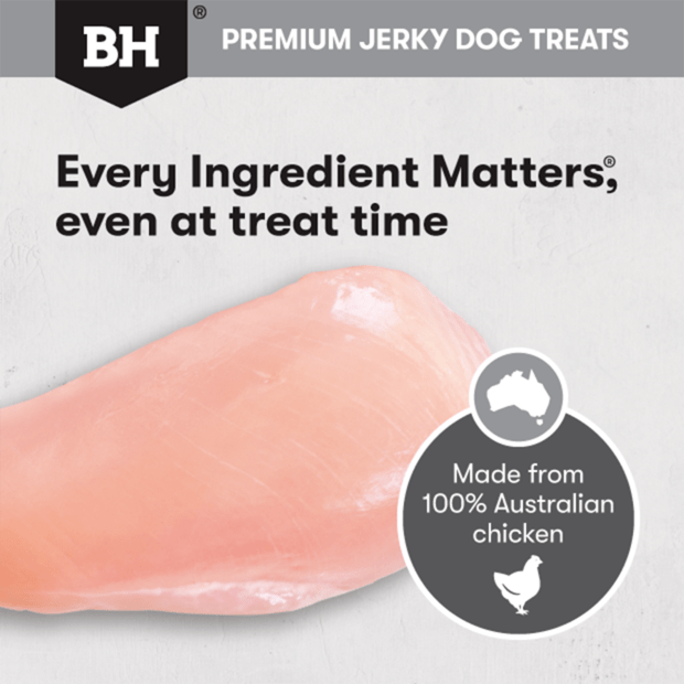 BLACK HAWK Puppy - Chicken Jerky Bites 100g