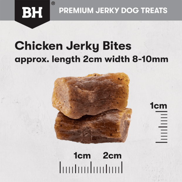 BLACK HAWK Puppy - Chicken Jerky Bites 100g