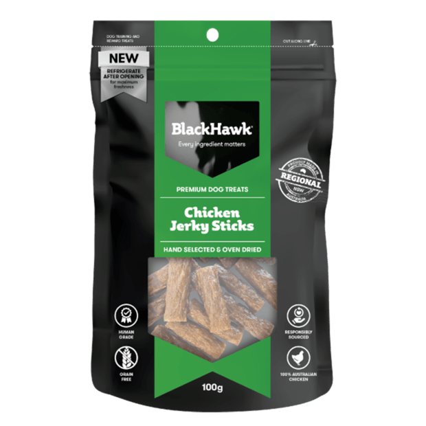 BLACK HAWK Chicken Jerky Sticks 100g