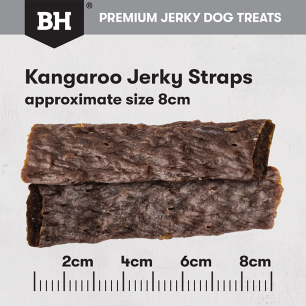 BLACK HAWK Kangaroo Jerky Straps 100g
