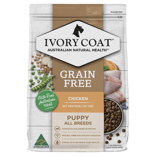 IVORY COAT Puppy - Grain Free - Chicken