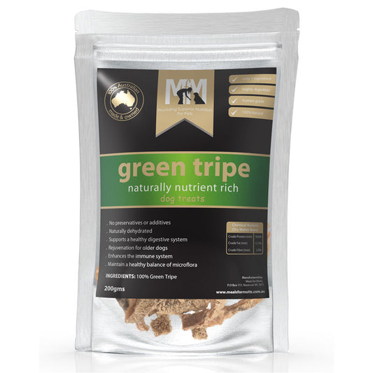 MEALS FOR MUTTS Green Tripe Treats 200g