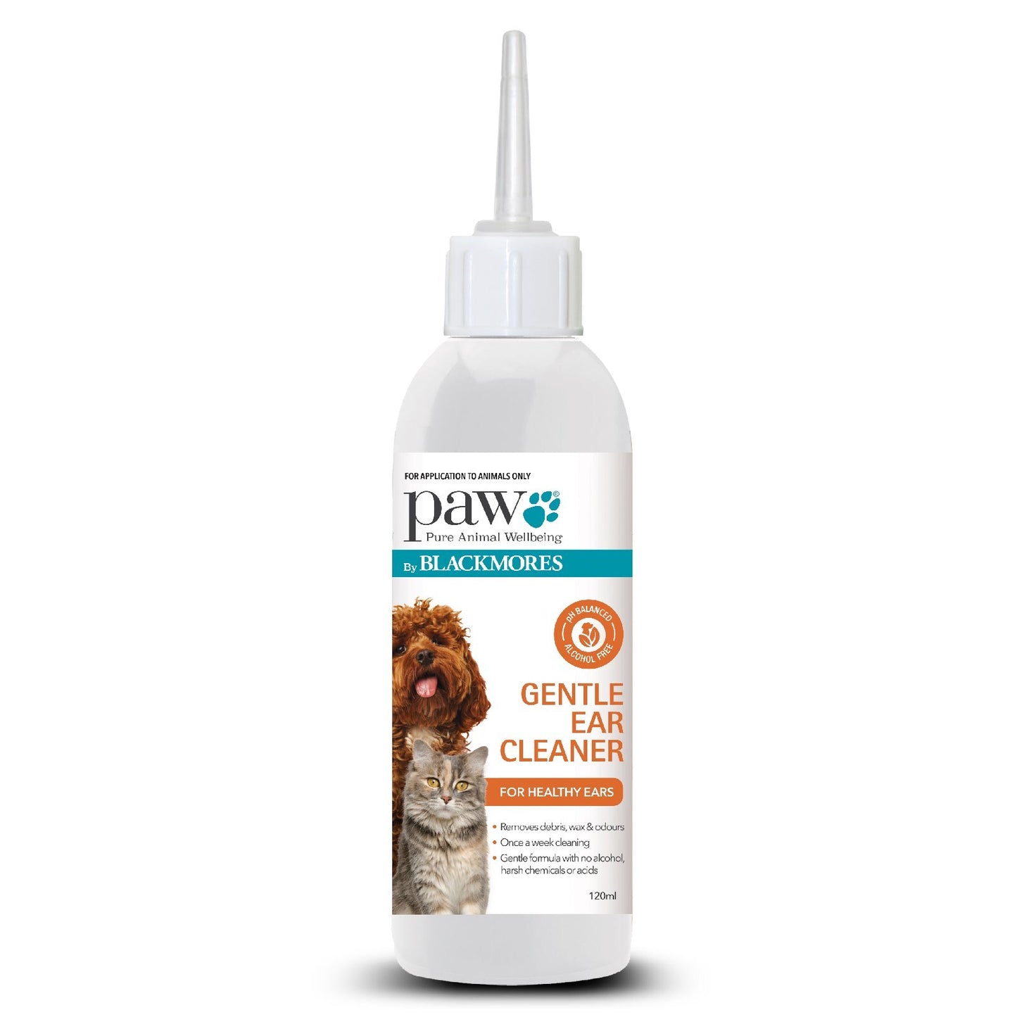 Paw Gentle Ear Cleaner for Cats and Dogs 120ml