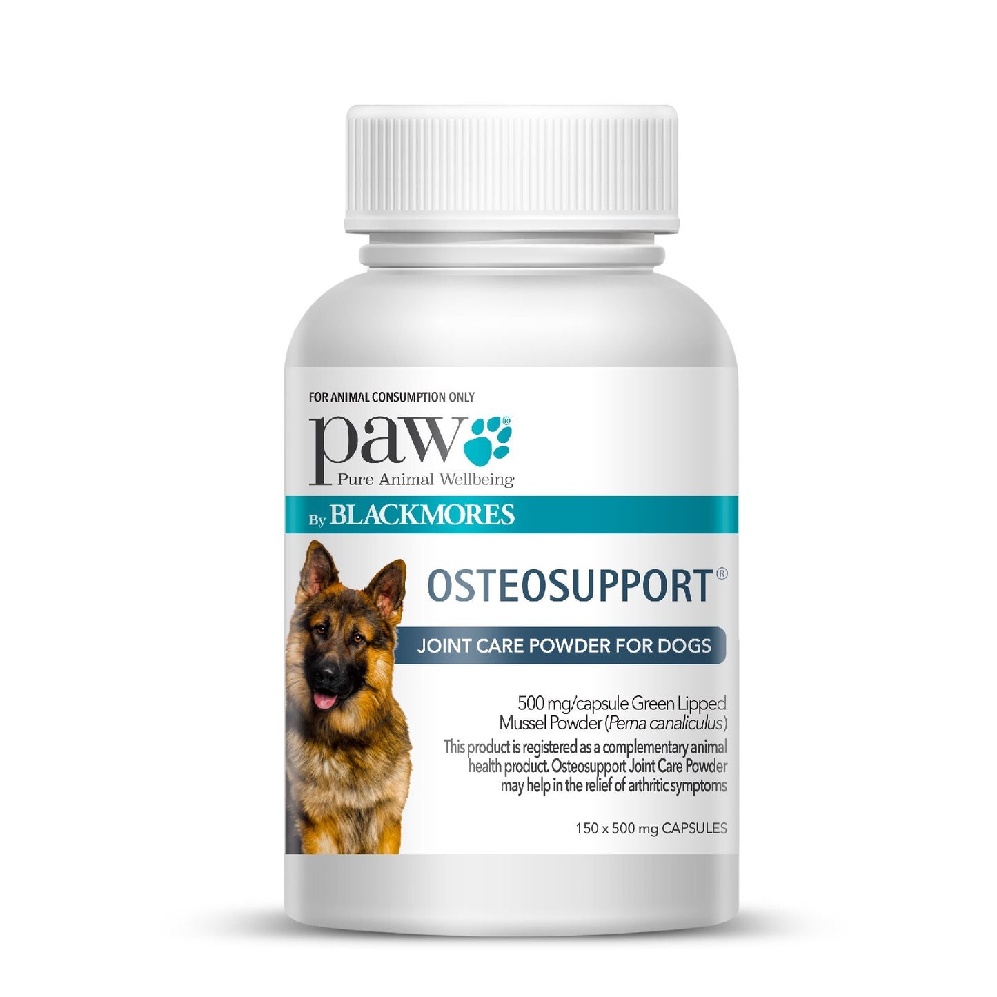 PAW Osteosupport for Dogs - 150 Capsules