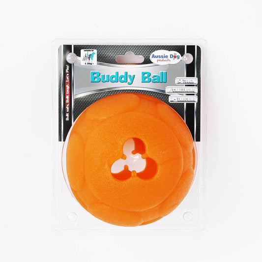 Aussie Dog Buddy Ball - Interactive Food Dispensing Dog Toy - Medium