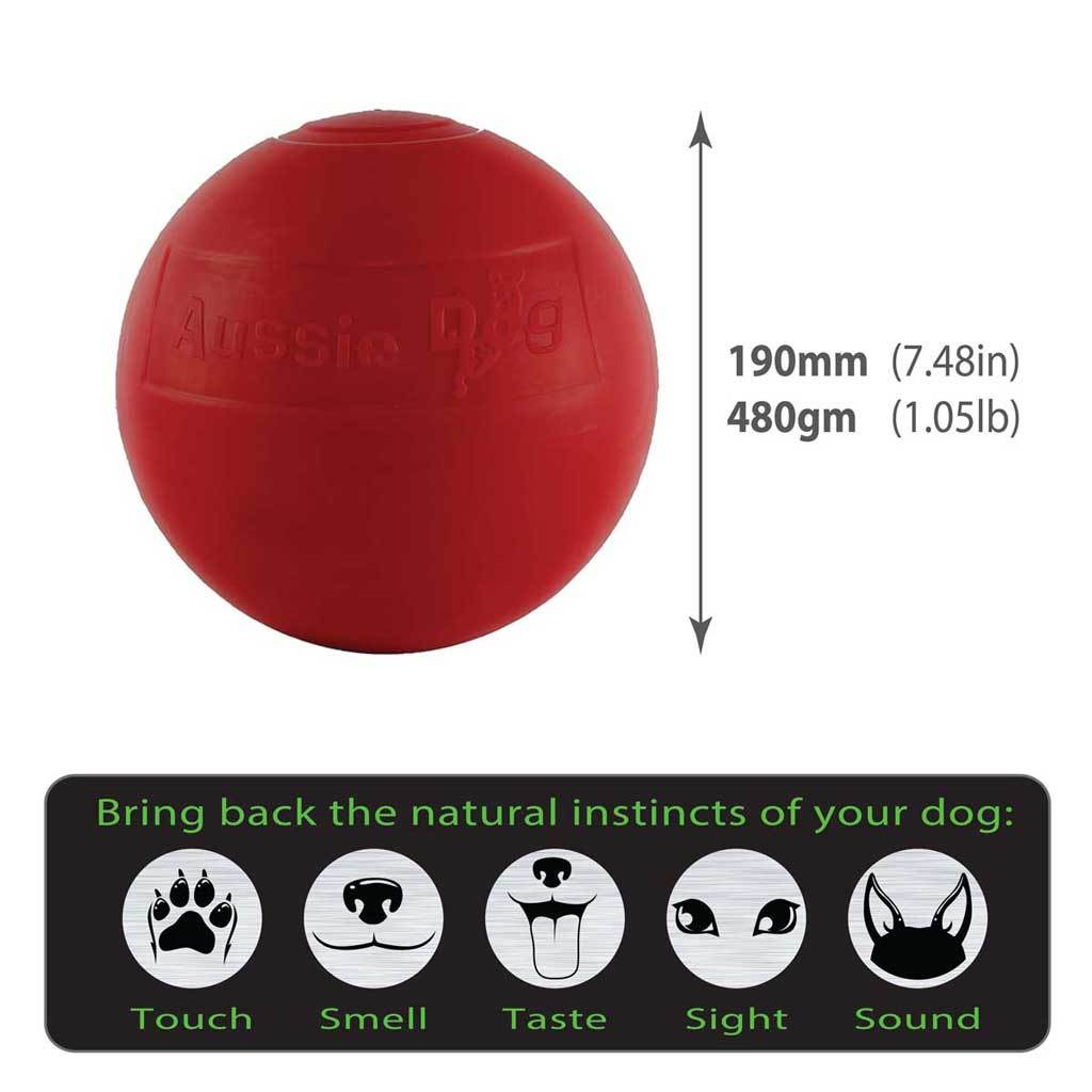 Aussie Dog Enduro Ball Dog Toy - Medium