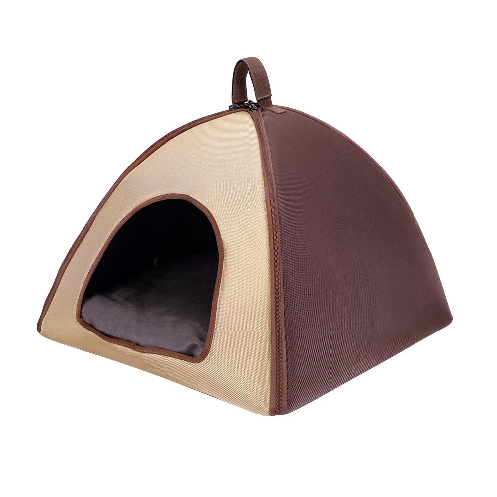 Ibiyaya Little Dome Pet Tent Bed for Cats and Small Dogs