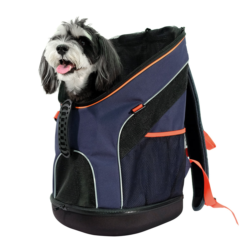 Ibiyaya Ultralight Backpack Pet Carrier - Navy Blue