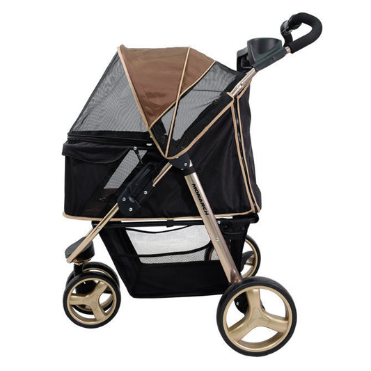 Ibiyaya "Monarch" Premium Pet Jogger Stroller - Luxury Gold