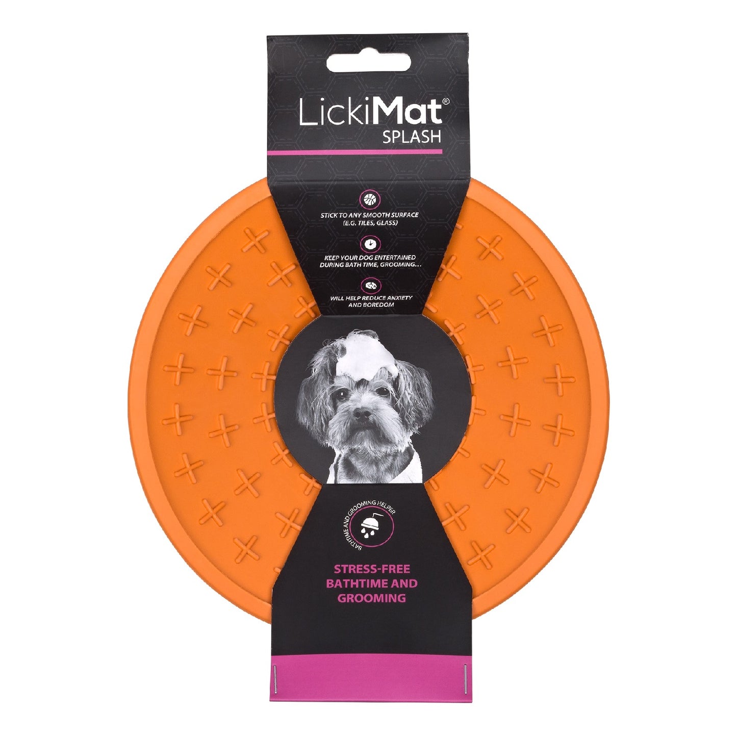 LickiMat Splash Wall & Floor Suction Slow Food Bowl