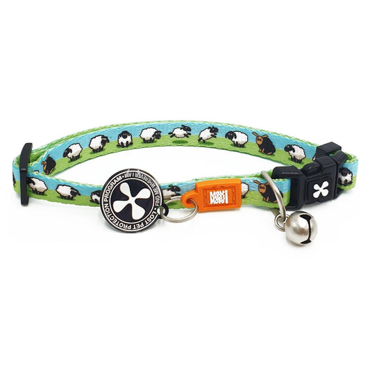 Max & Molly Smart ID Cat Collar - Black Sheep