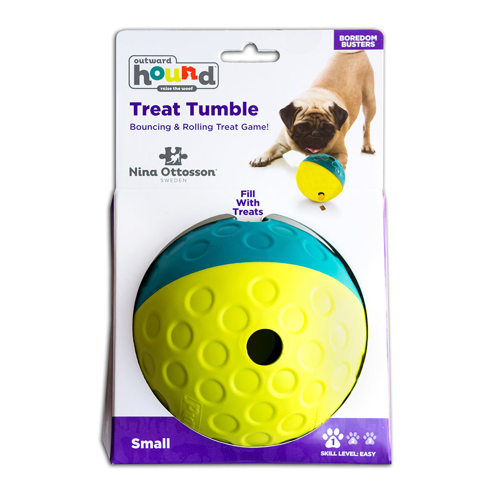 Nina Ottosson Treat Tumble Bowl for Cats & Dogs