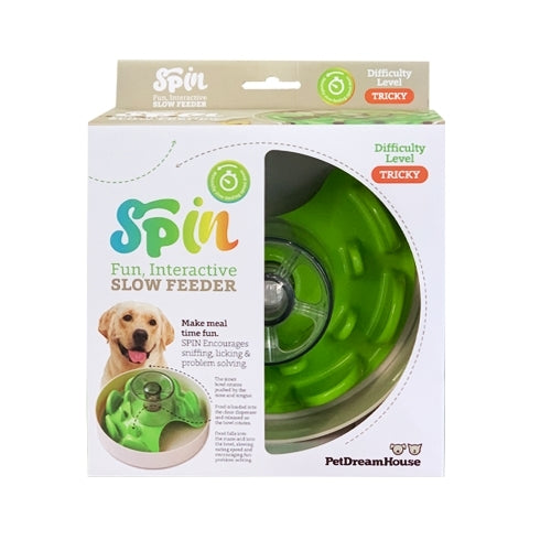 SPIN UFO Maze Interactive Dog Bowl and Slow Feeder – The General