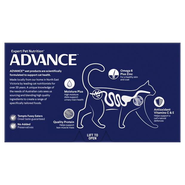 ADVANCE Adult - Wet Meal Tray - Chicken & Liver Medley 7 x 85g