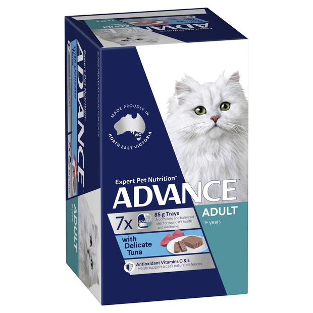 ADVANCE Adult - Wet Meal Tray - Delicate Tuna 7 x 85g