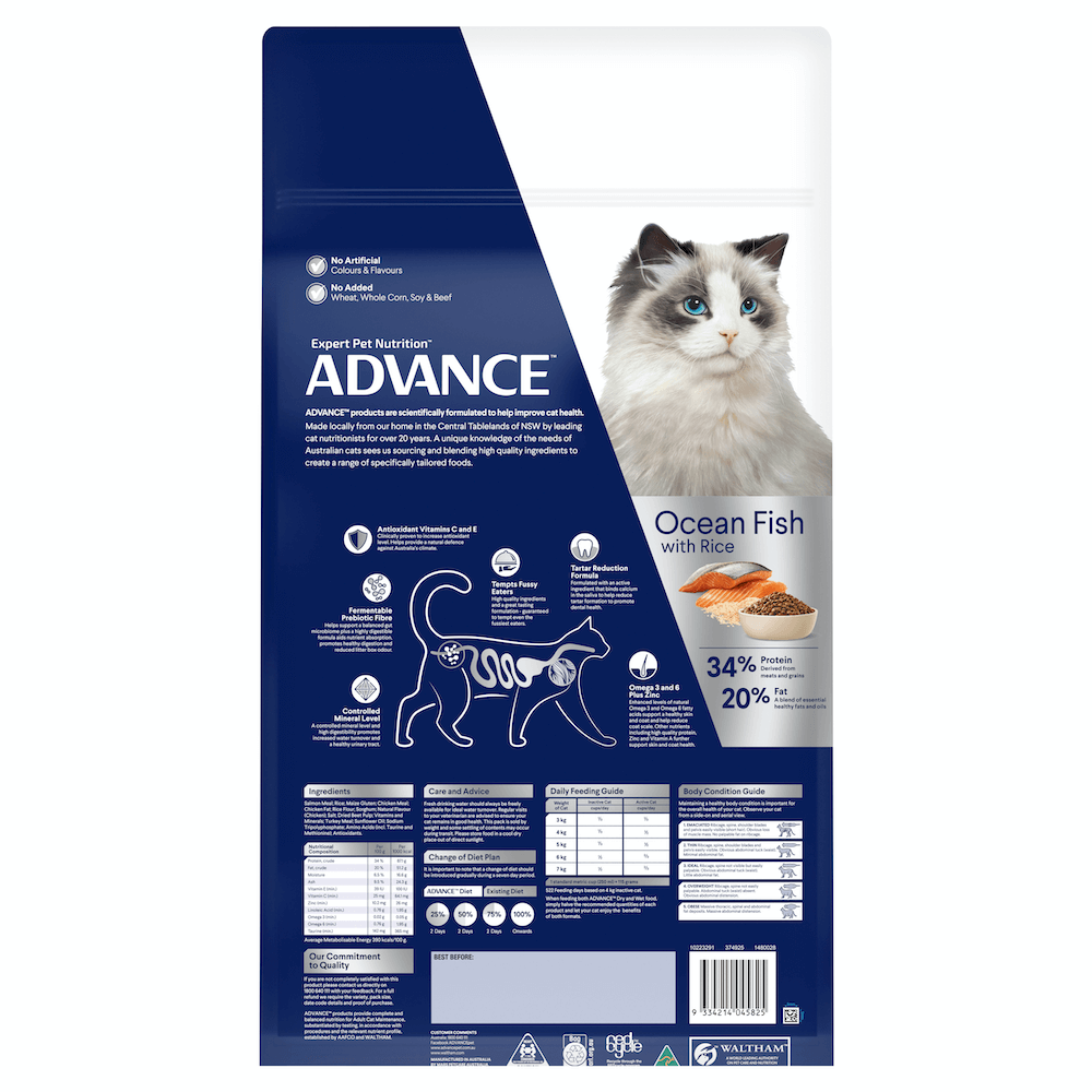 ADVANCE Cat Food - Ocean Fish with Rice