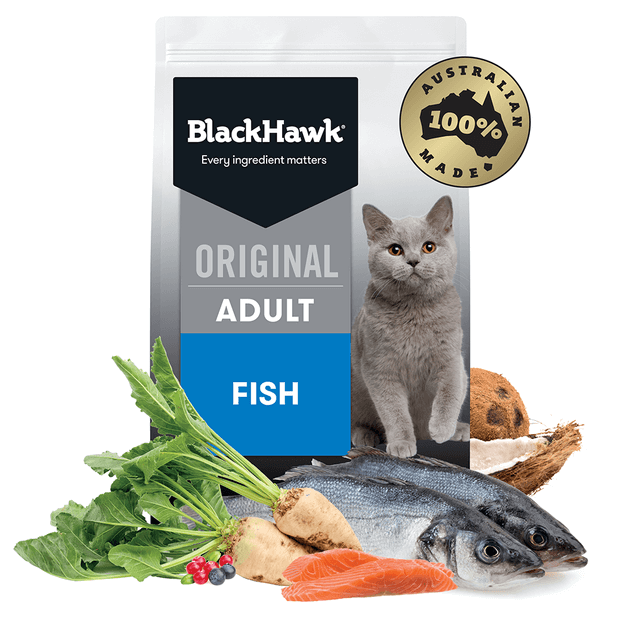 BLACK HAWK Adult - Fish & Rice Dry Food