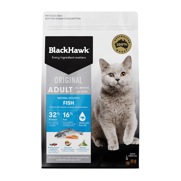 BLACK HAWK Adult - Fish & Rice Dry Food