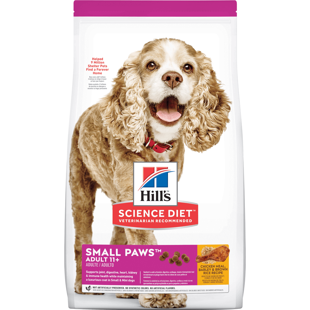 HILLS SCIENCE DIET Small Paws Adult 11+ Dry Dog Food 2.04kg