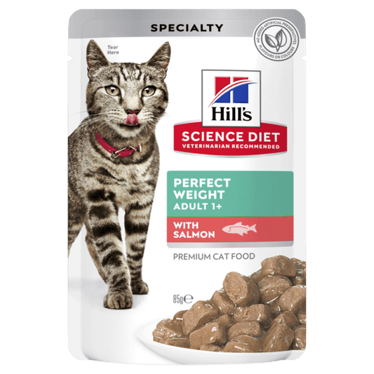 HILLS SCIENCE DIET Adult Perfect Weight - Salmon 12 x 85g