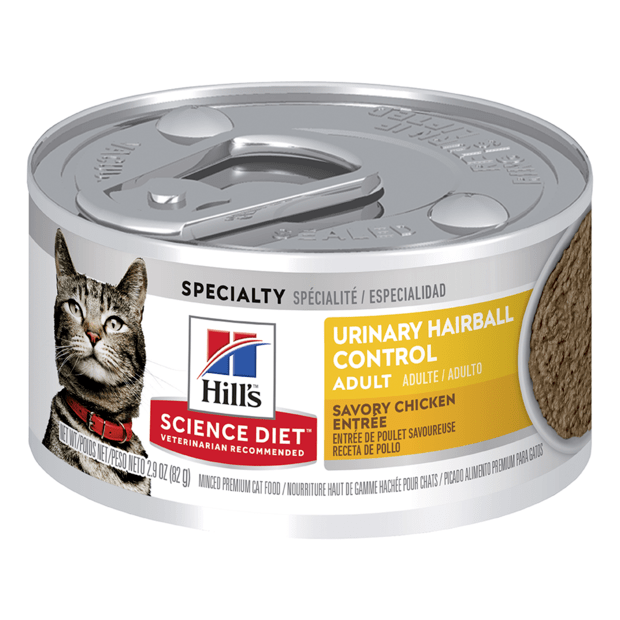 HILLS SCIENCE DIET Adult - Urinary Hairball Control - Savoury Chicken 24x 82g