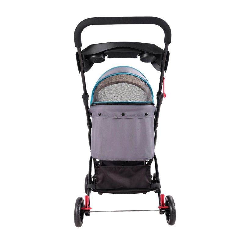 Ibiyaya Easy Strolling Pet Buggy - Simple Gray