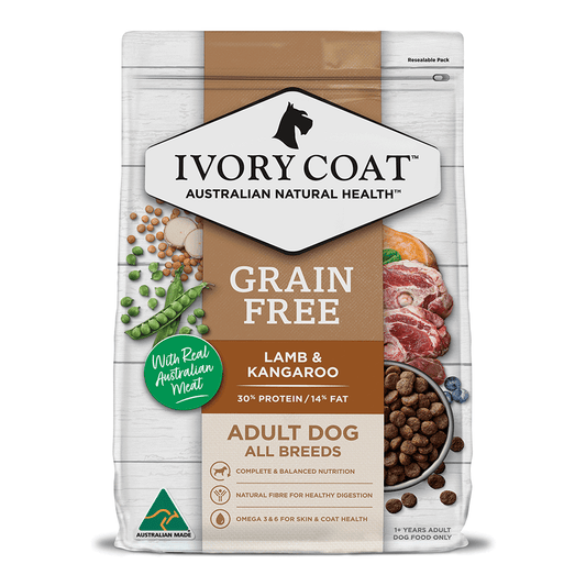 IVORY COAT Adult - Grain Free - Lamb & Kangaroo