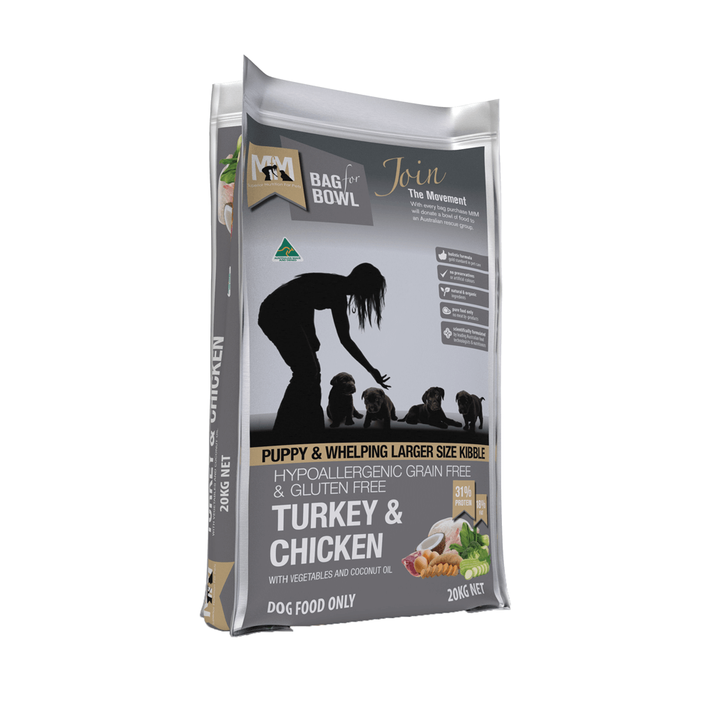 MEALS FOR MUTTS Puppy - Large Breed - Grain Free - Turkey & Chicken